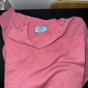Prada Vibrant Pink Knitwear
